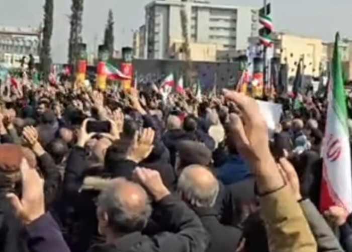 Satu Juta Warga Hadiri Pemakaman Komandan Iran Korban Serangan AS-Israel