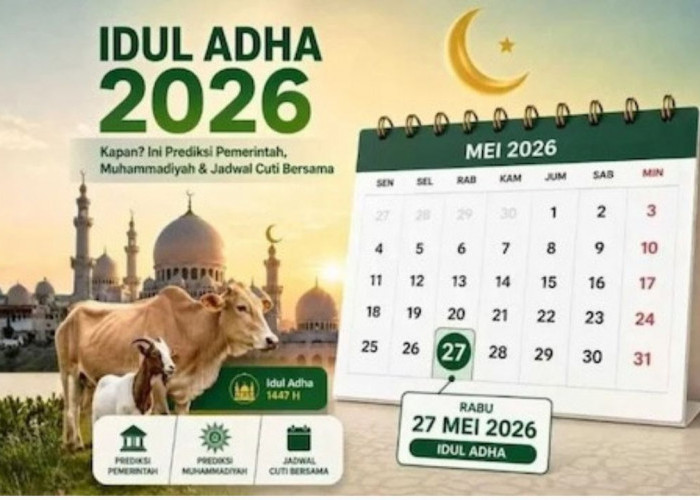 Awal Zulhijah 1447 H Jatuh pada 18 Mei 2026, Hari Arafah 26 Mei