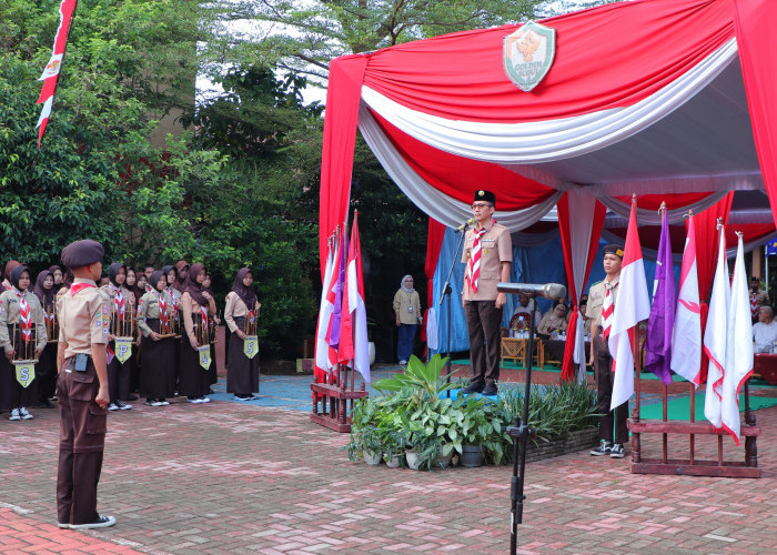 Ratu Dewa Buka Golden Scout IV: Tekankan Pembinaan Karakter dan Disiplin Generasi Muda