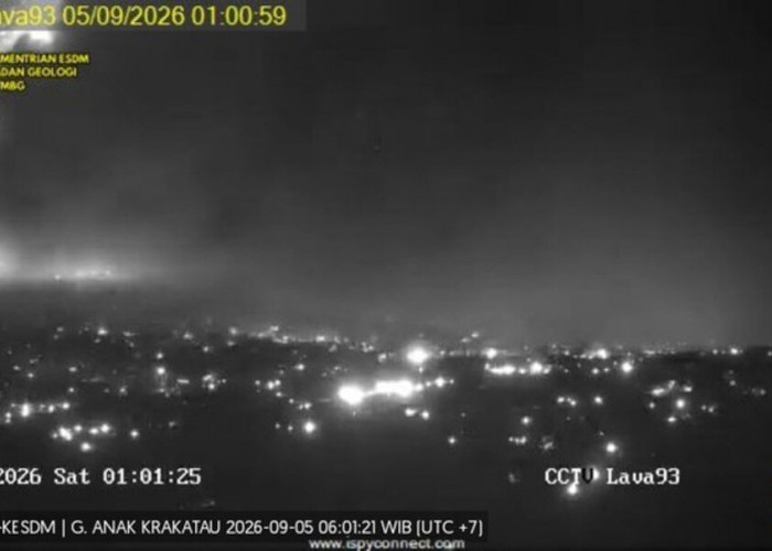 Suara Dentuman Keras di Selat Sunda, PVMBG Belum Pastikan Suara Erupsi Anak Krakatau