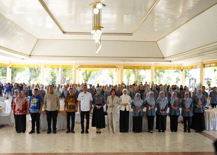 TP PKK OKI Dilatih Publik Speaking dan Tata Busana