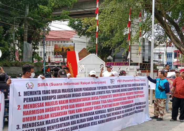 SIRA-PST Desak Hakim Pertimbangkan Nama Harmison dan Anggoro dalam Putusan Perkara Korupsi Irigasi Air Lemutu