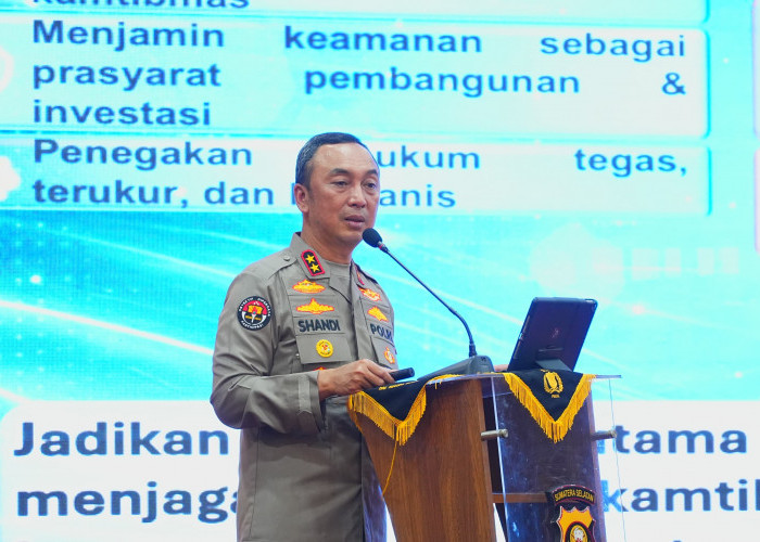 Commander Wish 2026 Kapolda Sumsel Fokus Stabilitas Ekonomi, Jaga Pasokan Pangan Cegah Penimbunan 