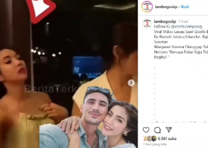 Video Lawas Gisella Anastasia Bertamu ke Rumah Jessica Iskandar Viral, Gaya dan Gesturnya Disorot