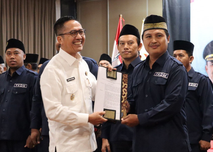   95 Pengurus FKDM Tingkat Kota Palembang dan Kecamatan Dilantik, Ratu Dewa Jelaskan Perannya