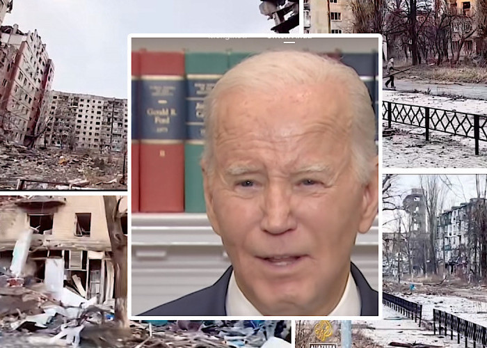 Joe Biden Salahkan Parlemen AS Usai Kota Avdiivka Donetsk Direbut Rusia, Padahal Ukraina Bukan Anggota NATO  