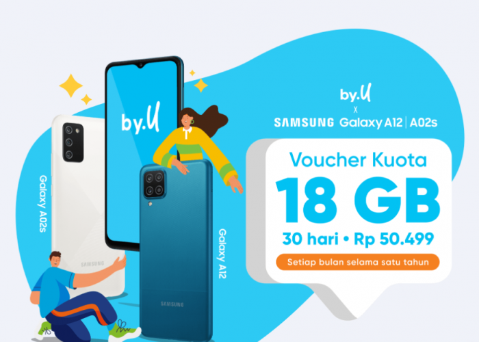 Paket Bundling by.U dan Samsung: Cara Hemat Dapat Kuota Besar Setiap Bulan