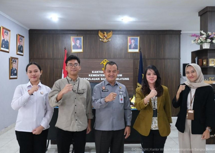 Kanwil Kemenkum Babel Perkuat Sinergi dengan Bank Mandiri Pangkalpinang Pasca Penyaluran Program CSR