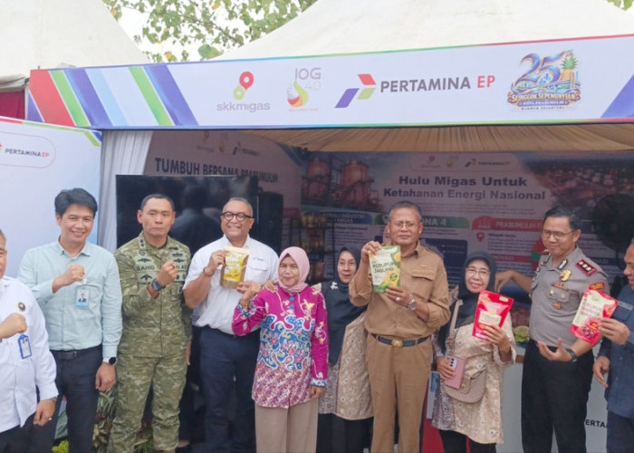 Semarakkan HUT ke-25 Kota Prabumulih, Pertamina EP Prabumulih dan Limau Field Pamerkan Hasil Produksi