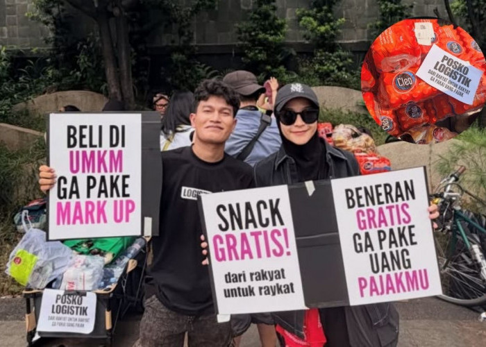 Didukung Sang Suami, Zaskia Mecca Turun Aksi Bersama Aliansi Ibu Indonesia di Kawasan HI Jakarta Pusat