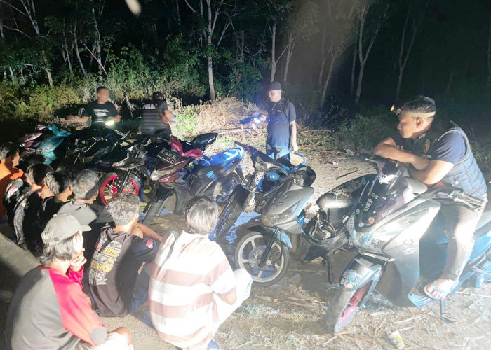 Demi Berikan Rasa Aman ke Masyarakat, Polsek Tanjung Batu Ogan Ilir Tingkatkan Patroli di Titik Rawan