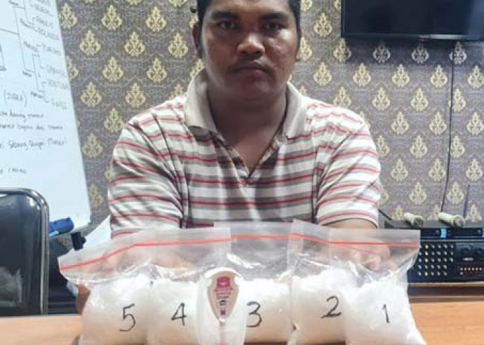 Penumpang Bus dari Medan Ditangkap di Rumah Makan Jalintim, Polisi Sita 0,5 Kilogram Sabu-Sabu