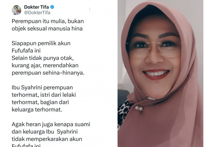 Dokter Tifa Sarankan Syahrini Laporkan Akun Fufufafa ke Wapres Gibran, Buntut Cuitan Pengen Susunya