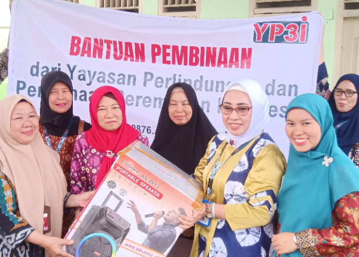 YP3I Serahkan Bantuan Pembinaan ke Posyandu Al Muntaha Sako Baru Palembang