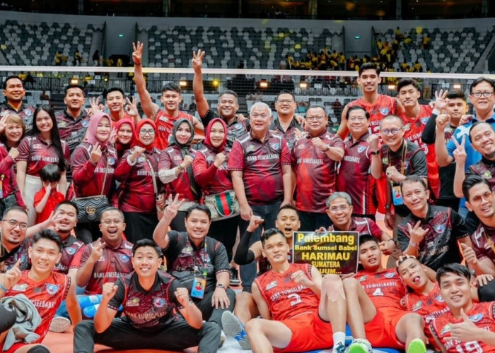 Set Ketiga Tanpa Pemain Asing, Palembang Bank Sumsel Babel Sukses Juara Ketiga Proliga 2024