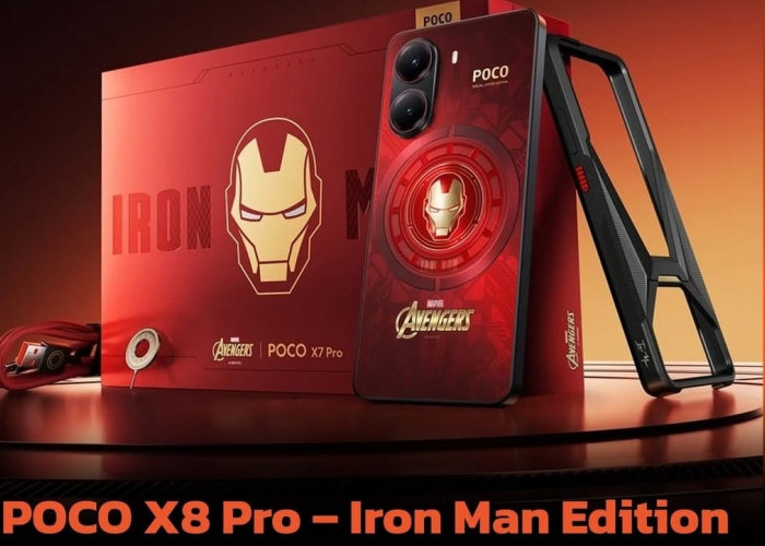 Poco X8 Pro Iron Man Edition Lolos Sertifikasi, Siap Rilis Awal 2026, Desain Eksklusif dan Spesifikasi Gahar