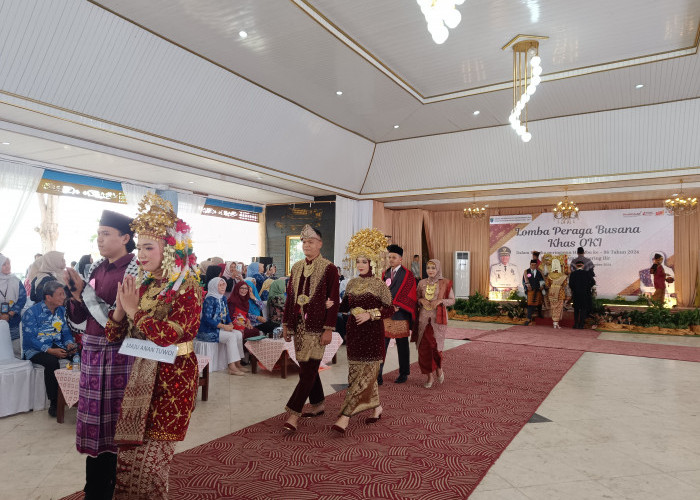 Sambut Hari Ibu, DPPPA OKI Adakan Lomba Busana Tradisional dan Promosikan Rempah Lokal