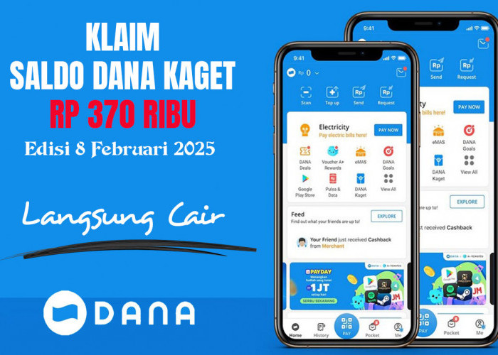 Paling BARU! Link DANA Kaget Hari Ini, Saldo Gratis Rp370 Ribu Auto Cair ke Rekening