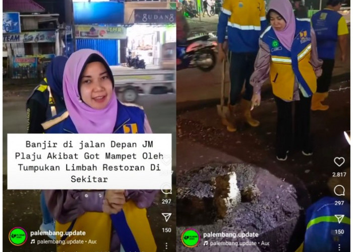 Temuan Limbah Restoran Menumpuk di Plaju, Kabid PU: Kalau Banjir Jangan Salahkan Pemerintah