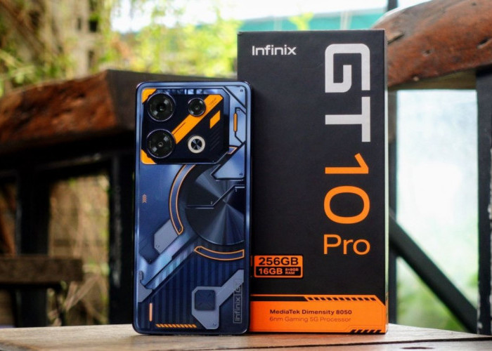 Infinix Gt 10 Pro Rekomendasi HP Gaming Harga Miring! Desain Futuristik dengan LED Interaktif