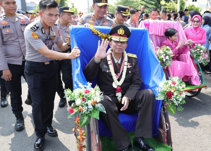 Lepas Personel Purnabakti, Kapolda Sumsel: Jiwa Bhayangkara Tak Pernah Pensiun