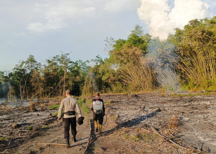 Terdeteksi Ada Hotspot di Payaraman Barat Ogan Ilir, Polsek Tanjung Batu Gerak Cepat Cek Lokasi