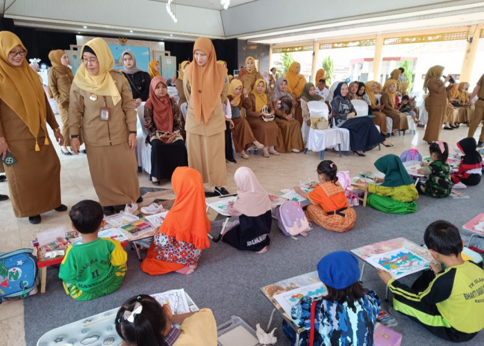 DPPPA OKI Gelar Berbagai Lomba Peringati HAN 2025, Anak Aset Utama Bangsa
