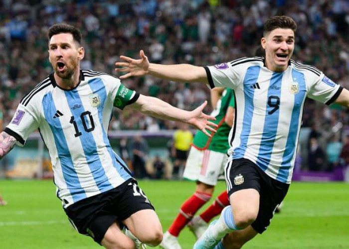 Argentina Lumat Meksiko 2-0, Berkat Gol Messi dan Enzo Fernandes, Tim Tango Bikin Panas Persaingan Grup C 