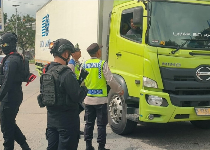 Polda Sumsel Tindak 772 Truk Sumbu Tiga, KRYD Diperkuat Pasca Lebaran