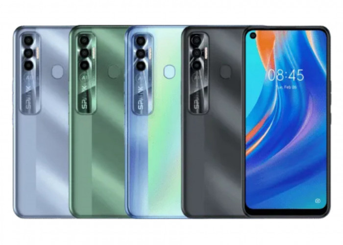 Hadirkan Pilihan Warna Menarik dan Elegan Tecno Spark 7 Pro, Cek Apa Saja!