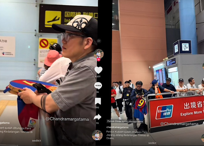 Timnas Indonesia Tiba di Osaka Malah Banyak Disambut Fans Orang Jepang, Kok Bisa?