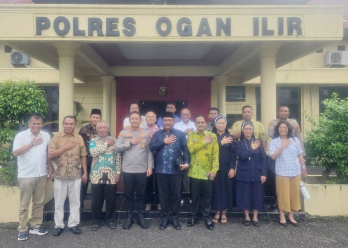 Sejumlah Tokoh Agama di Ogan Ilir Ramai-Ramai Datangi Mapolres OI, Ada Apa Ya? 