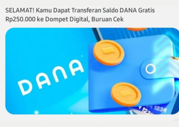 DANA Kaget Hari Ini! Segera Klaim Link Gacor 10 Februari 2025 dan Dapatkan Saldo Gratis Rp250.000 Sekarang