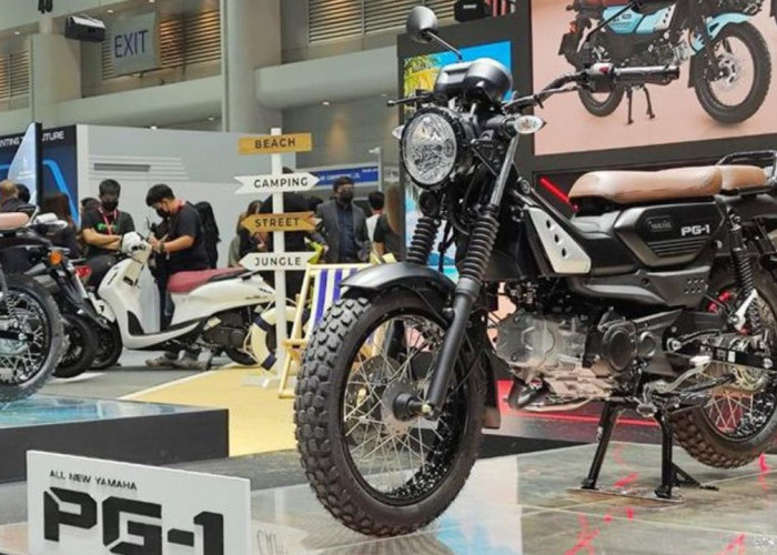Yamaha PG-1 2026 Resmi Hadir Sebagai Motor Bebek Bergaya Adventure Mesin Yang Irit, Ban Dual-Purpose 16 Inci
