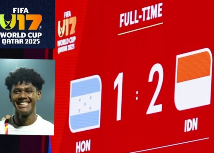 Gol Spektakuler Fadly Alberto! Timnas Indonesia Taklukkan Honduras, Buka Jalan ke 32 Besar Piala Dunia U-17