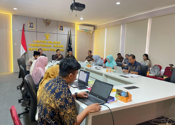 Kemenkum Babel Gelar Rapat Penting untuk Penyempurnaan Tiga Ranperda Kabupaten Bangka Barat