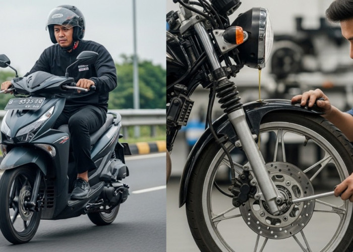 Setang Terasa Goyang Saat Ngerem? Bisa Jadi Shockbreaker Depan Mulai Rusak