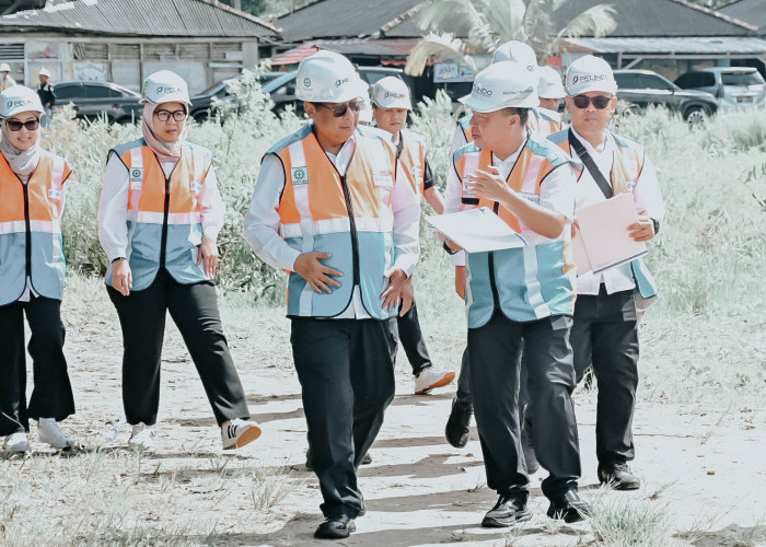 Wakil Komut & Komisaris Pelindo Tinjau Langsung Kinerja Dan Pengembangan Pelabuhan Sungai Lais