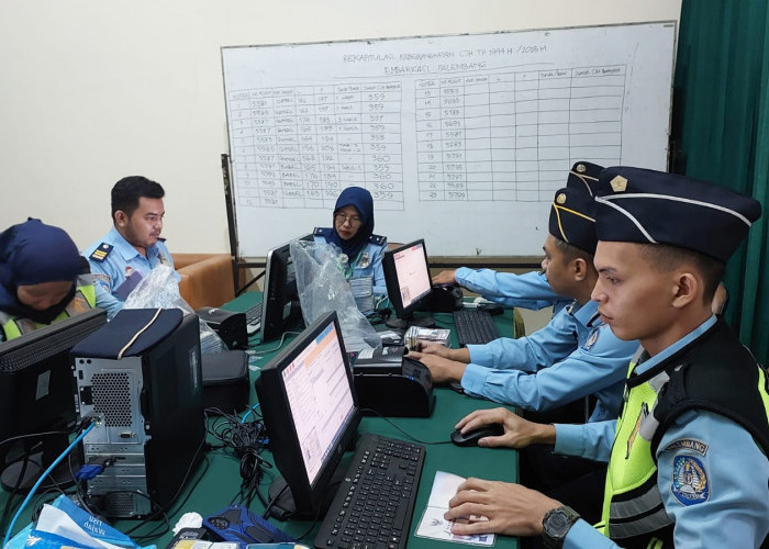 Imigrasi Palembang Pastikan Layanan Terbaik Bagi Jemaah Calon Haji Embarkasi Palembang