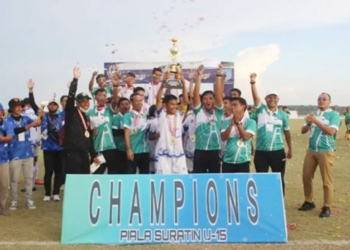 PS Ogan Ilir Kalahkan PS Palembang di Final Piala Soeratin U-15 Tahun 2022