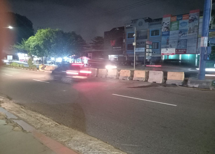 Dishub Tutup Total Putar Balik di Jalan Basuki Rahmat Palembang