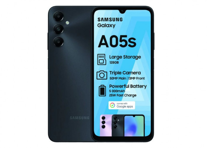 Harga Galaxy A05s Terbaru! HP Samsung RAM 6GB yang Cocok untuk Gaya Hidup Aktif dan Produktif