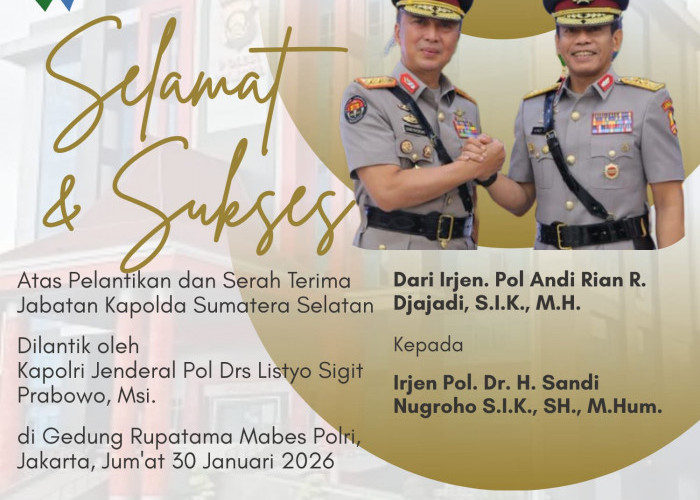 Direksi dan Staf Waimusi Agroindah, Mengucapkan Selamat dan Sukses atas Pelantikan dan Sertijab Kapolda Sumsel
