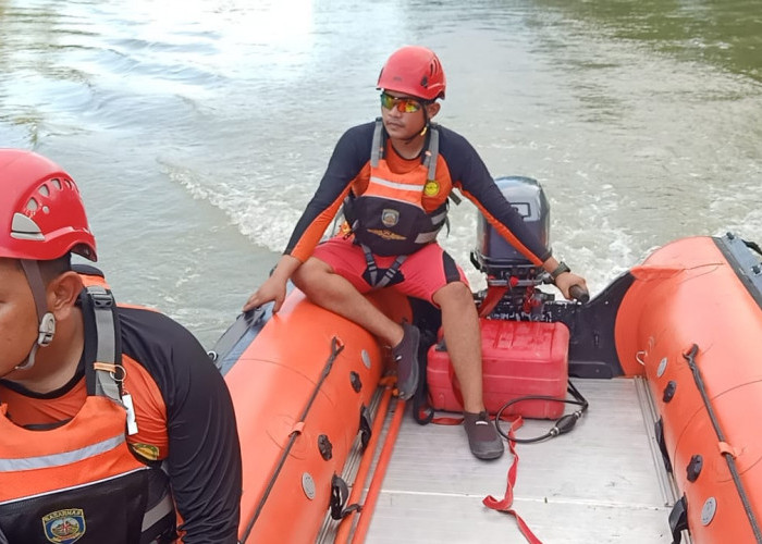 Pelajar SMP Tenggelam di Sungai Saka Selabung OKU Selatan, Tim SAR Terjunkan Tim Rescue 