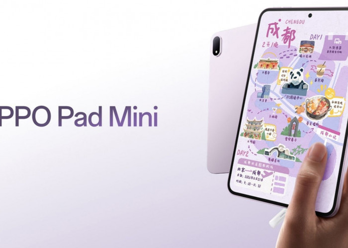Oppo Pad Mini, Tablet Layar OLED 144Hz dan Baterai 8.000 mAh, Berikut Spesifikasi dan Harga 