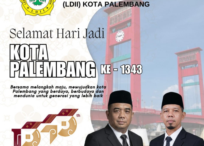 DPD LDII Kota Palembang Mengucapkan Dirgahayu Kota Palembang ke 1343