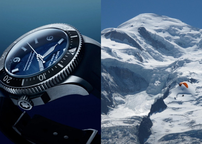 Montblanc Luncurkan Iced Sea Tahan hingga Kedalaman 4.810 Meter, Setinggi Gunung Es Mont Blanc