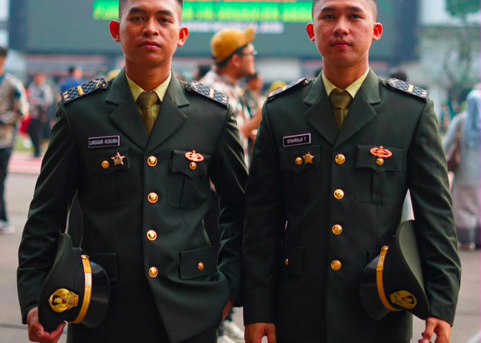 Dua Putra OKI Resmi Dilantik Jadi Letda TNI AD
