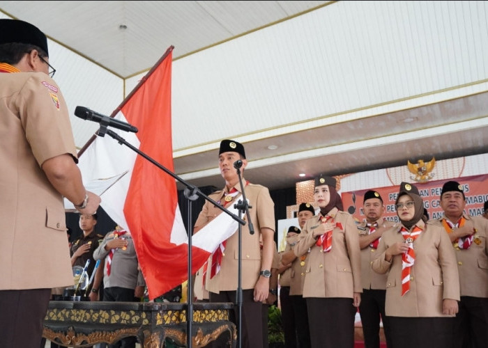 Pimpin Mabicab OKI, Muchendi Tekankan Peran Pramuka dalam Mitigasi Bencana