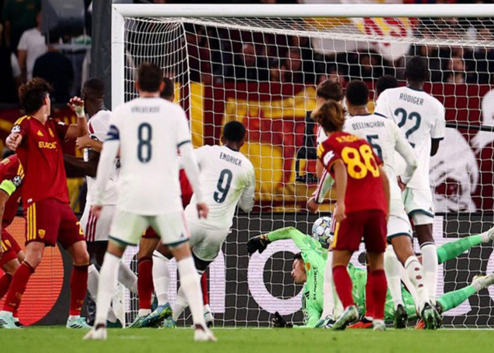 Liga Champions - Madrid Comeback Meyakinkan Atas Roma, 3 Gol Tercipta di 8 Menit Terakhir 